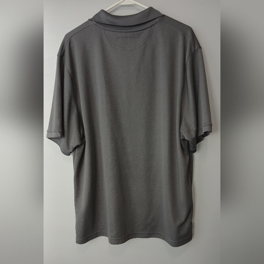 Under Armour Heat Gear Fitted Polo Shirt Mens XXL Casual Officewear - Picture 3 of 3
